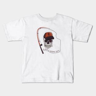 Fishing Skull Kids T-Shirt